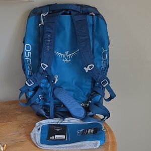 Osprey Kimgfisher Blue Backpack/Duffel, Brand New With Tags